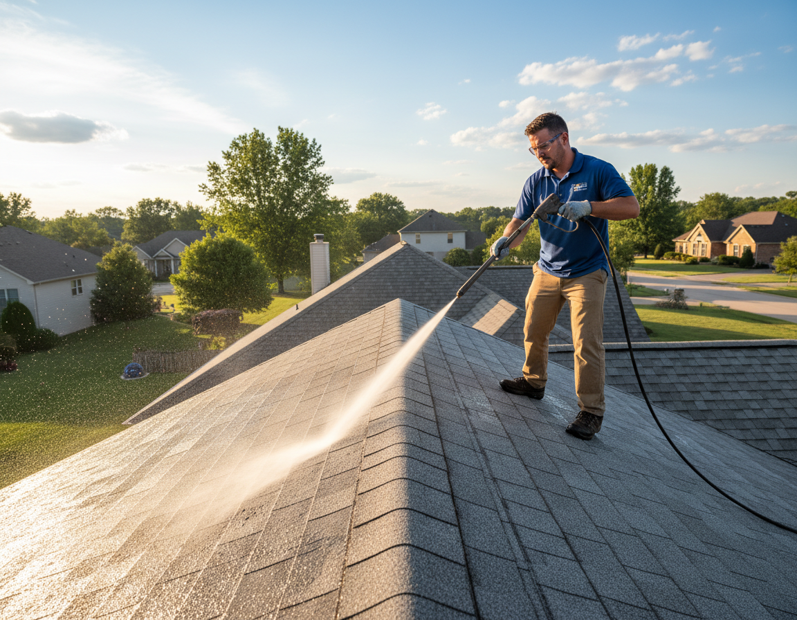 Roof Cleaning In Upper Arlington